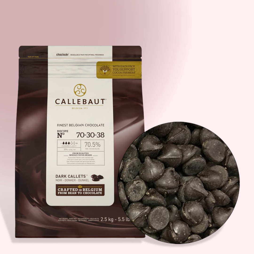 Шоколад Callebaut горький, 70,5%, 1 кг